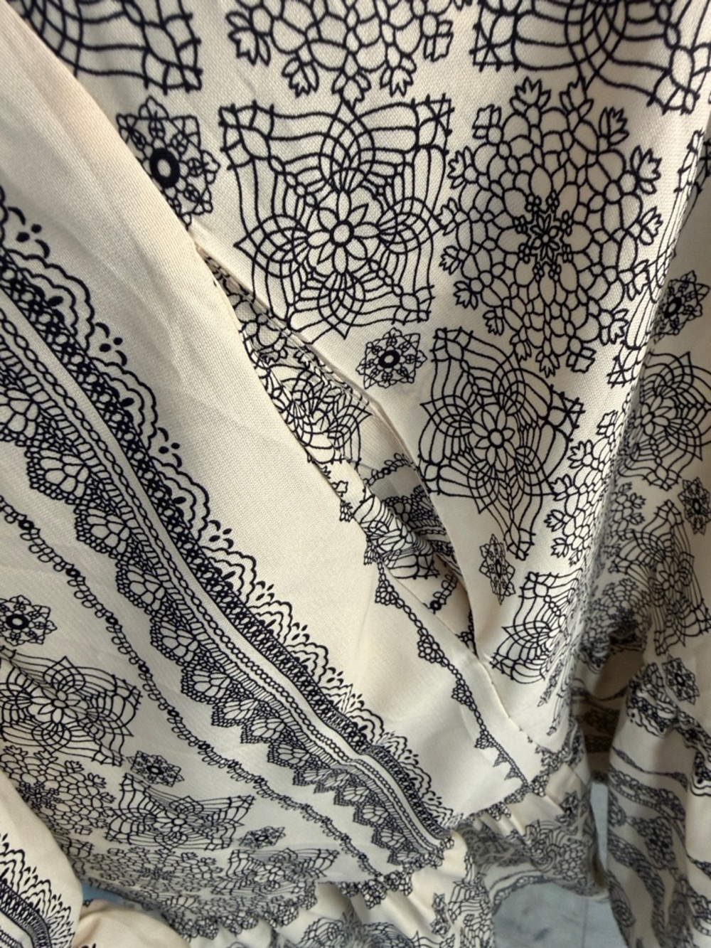 Ces Femme Jillian Bohemian Square Neck Mini Dress - Picture 10 of 14